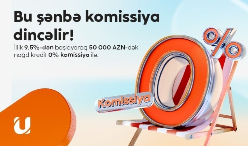 “Unibank” hər kəs üçün bir günlük 0 % komissiyalı kredit aksiyası keçirir “Unibank” hər kəs üçün bir günlük 0 % komissiyalı kredit aksiyası keçirir