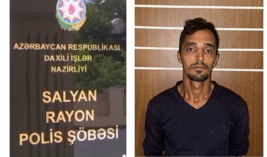 Salyanda oğurluqlar edən rayon sakini saxlanılıb