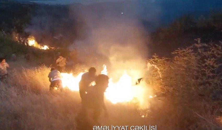 FHN: Xocalı, Xocavənd və Şuşada dağlıq ərazidə baş verən yanğınlar söndürülüb
