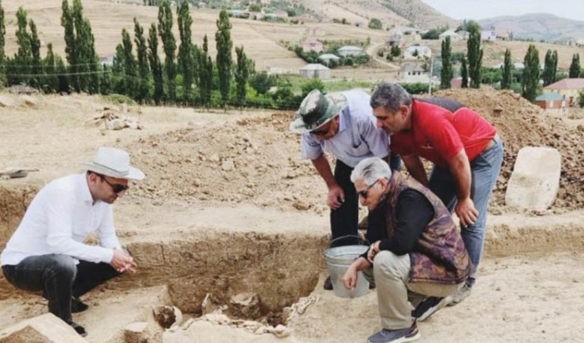 International team uncovers ancient burial artifacts in Azerbaijan’s Yardymli district International team uncovers ancient burial artifacts in Azerbaijan’s Yardymli district