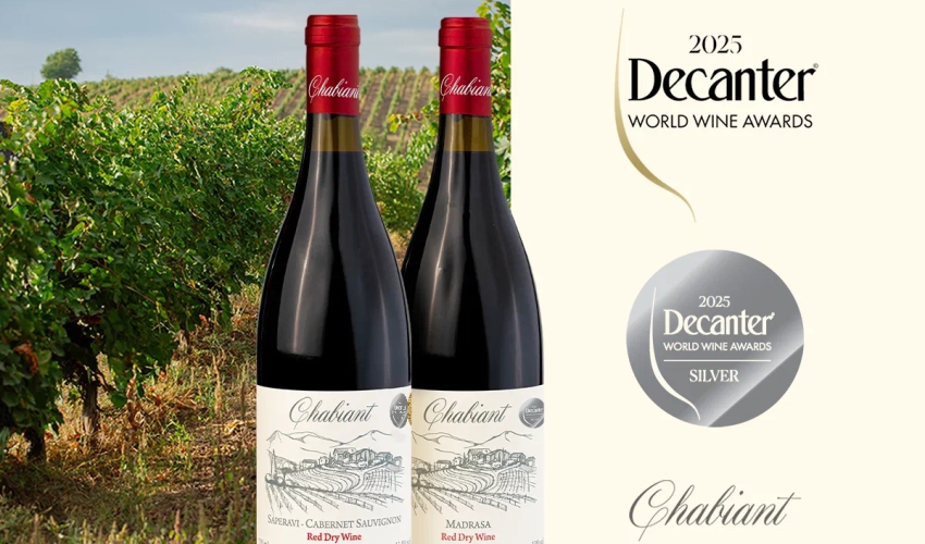 Azərbaycanın "Chabiant" şərabı "Decanter World Wine Awards" müsabiqəsində yüksək qiymətləndirilib Azərbaycanın "Chabiant" şərabı "Decanter World Wine Awards" müsabiqəsində yüksək qiymətləndirilib