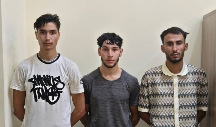 Four foreigners detained while attempting to cross Azerbaijan's border illegally