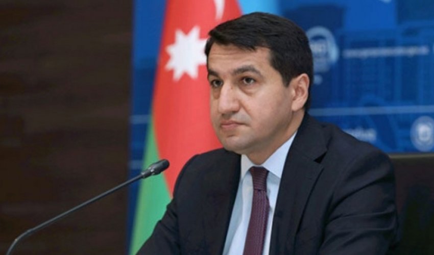 Azerbaijan's Hajiyev meets Ukrainian ambassador to discuss strategic ties Azerbaijan's Hajiyev meets Ukrainian ambassador to discuss strategic ties