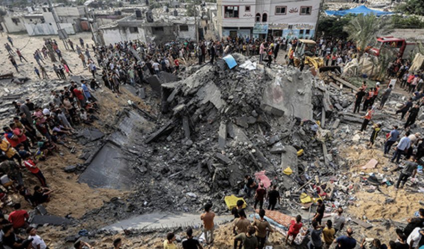 Fransa Qəzzaya 10 ton humanitar yardım göndərir Fransa Qəzzaya 10 ton humanitar yardım göndərir