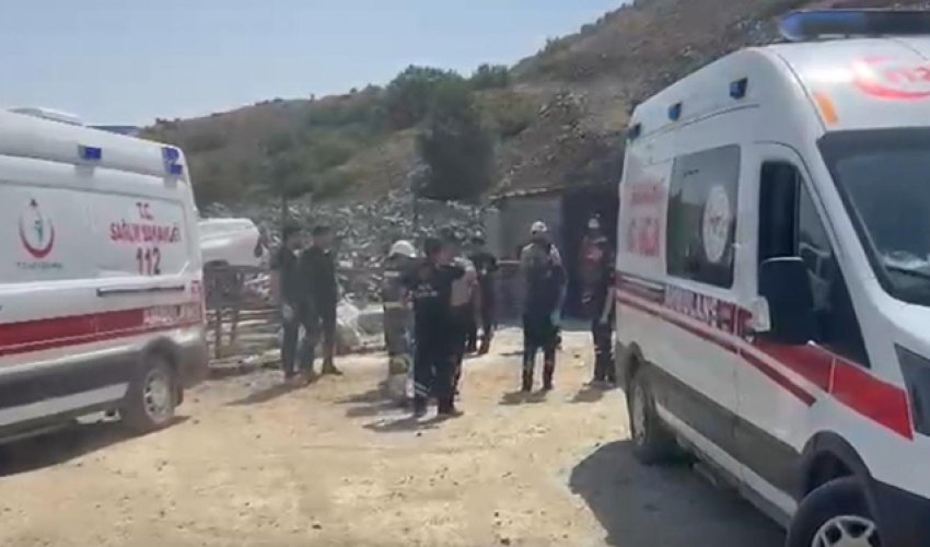 Türkiyədə mədən çöküb Türkiyədə mədən çöküb