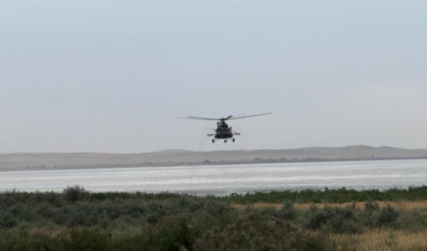 В Казахстане 11-й день ищут пропавший военный вертолет