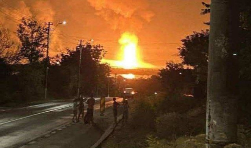 Россия нанесла удар по станции, через которую газ из Азербайджана поступает в Украину Россия нанесла удар по станции, через которую газ из Азербайджана поступает в Украину