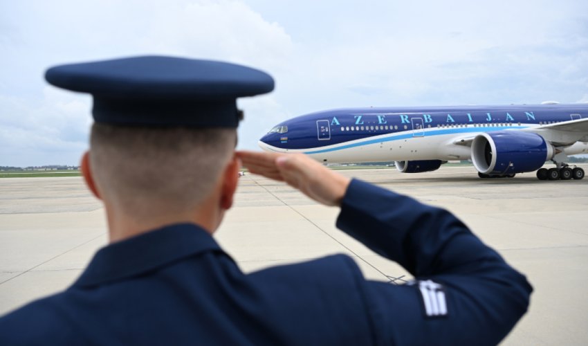 Aliyev arrives in Washington at Trump’s invitation