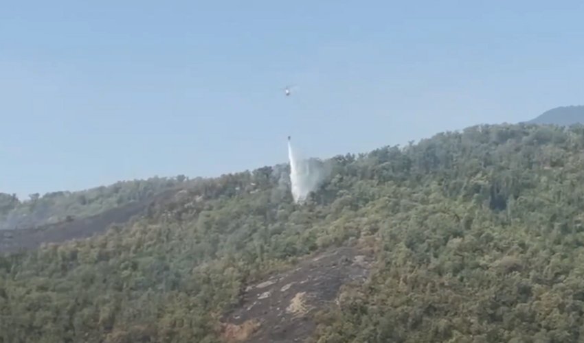 Qarabağın 3 rayonundayanğın baş verib, helikopterlər cəlb olunub