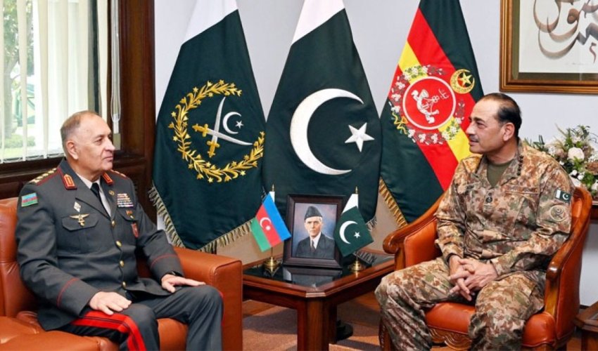 Azerbaijan’s top general visits Pakistan to discuss defence ties