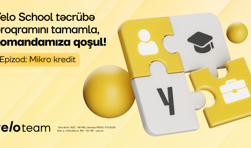 Mikro kredit sahəsində karyera qurmaq istəyənlərin nəzərinə!