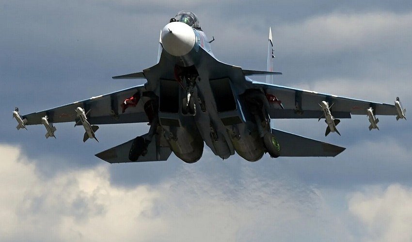 ВМС Украины сообщают о вероятной потере ВС России Су-30СМ у острова Змеиный