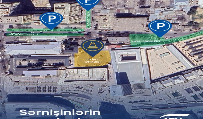 Bakı Dəmiryol Vağzalında parklanma xidməti bu tarixdən dayandırılır