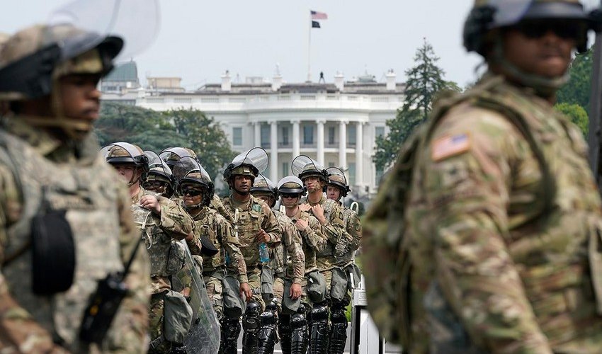 Два штата отправили нацгвардию в Вашингтон Два штата отправили нацгвардию в Вашингтон