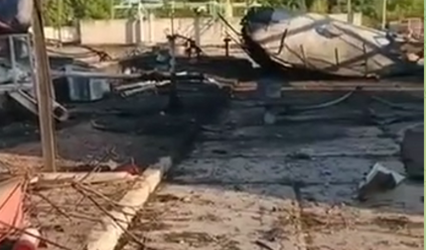 Russia hits SOCAR facility in Odesa again, raising tensions with Azerbaijan