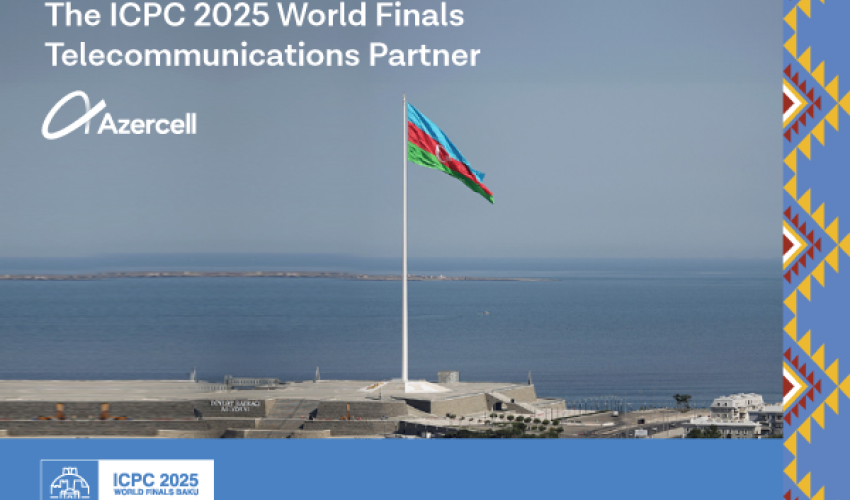 
Azercell becomes the telecommunications partner of the 49th International Collegiate Programming Contest