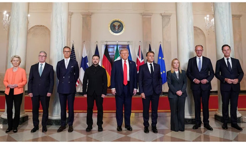 В Белом доме проходит встреча Трампа, Зеленского и европейских лидеров