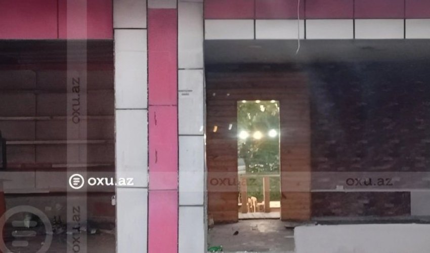 Sumqayıt-Saray körpüsü yaxınlığında obyektlər sökülür - Video