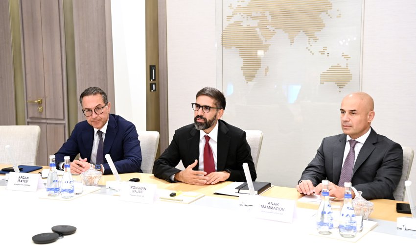 SOCAR prezidenti “Arthur D. Little” şirkətinin rəhbəri ilə görüşüb