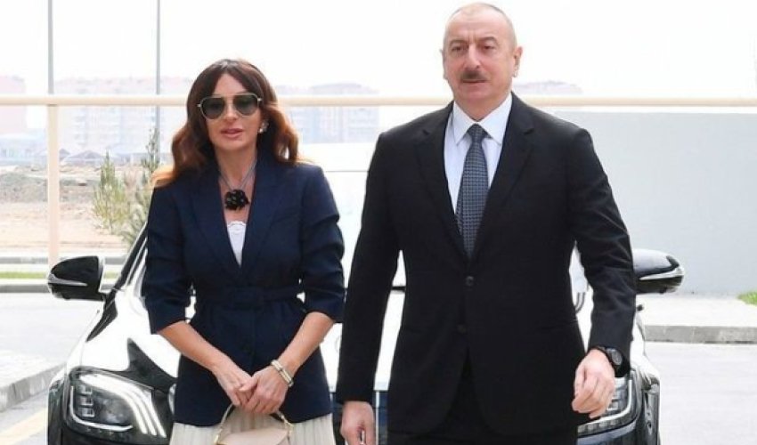 Prezident İlham Əliyev və birinci xanım Gəncəyə gedib
