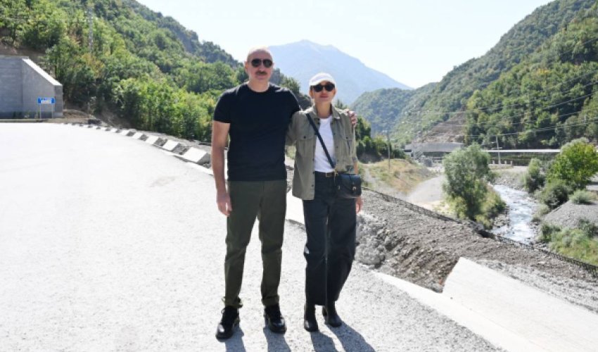 Azerbaijan’s Aliyev opens Murovdag tunnel