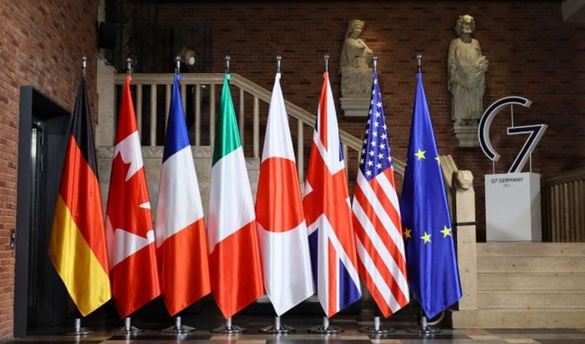G7 nazirləri Ukraynanın Müstəqillik Günündə onlayn görüş keçirəcək