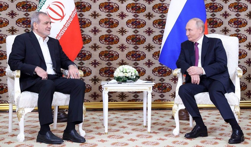 Путин и Пезешкиан обсудили ситуацию на Южном Кавказе Путин и Пезешкиан обсудили ситуацию на Южном Кавказе