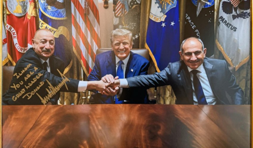 Трамп подарил Алиеву исторические фотографии: Ильхам, вы великий лидер!