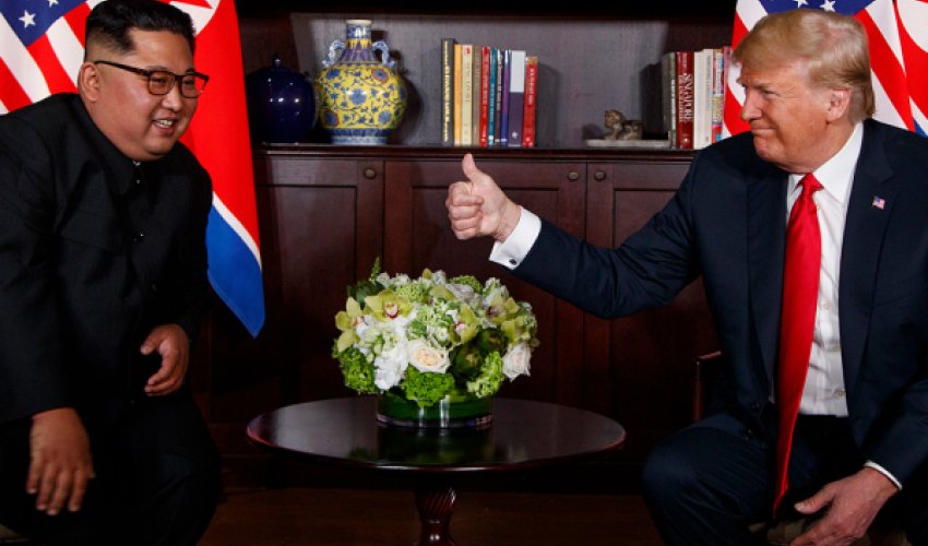 Tramp Kim Çen In ilə görüşmək niyyətindədir