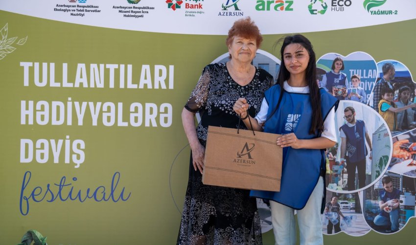 Azərsun Holdinq” ətraf mühitin qorunmasına yönəlmiş təşəbbüsləri dəstəkləməyə davam edir