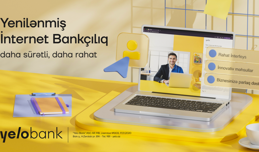 İlk dəfə: reysqabağı yoxlama ödənişləri Yelo Bank-da! İlk dəfə: reysqabağı yoxlama ödənişləri Yelo Bank-da!
