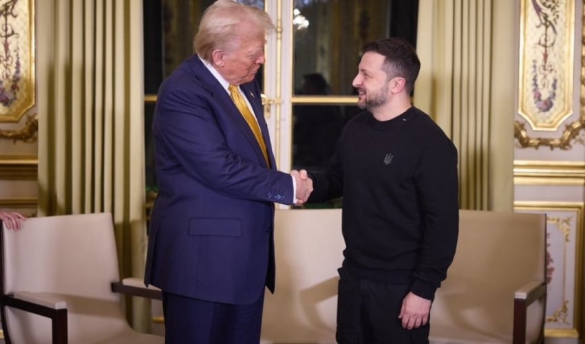Трамп встретится с Зеленским в Париже Трамп встретится с Зеленским в Париже