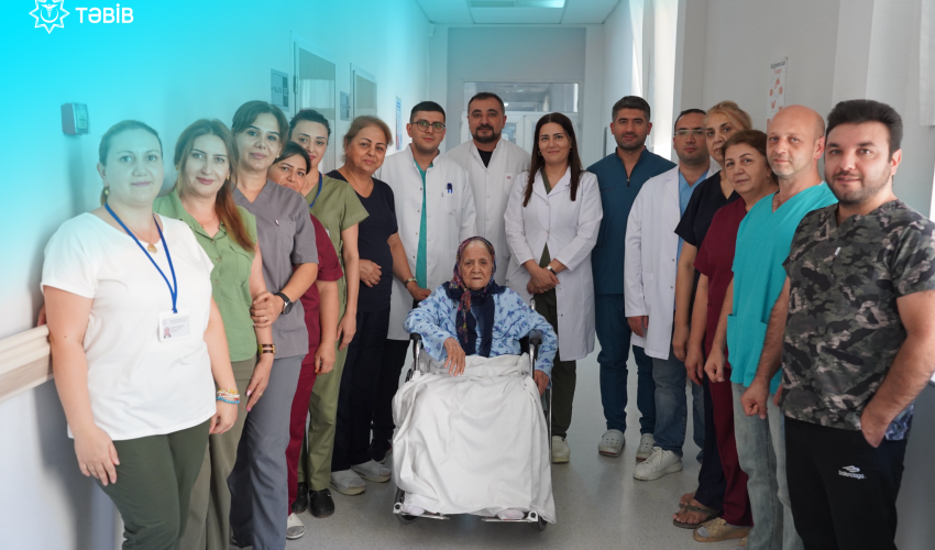 95 yaşlı pasiyent üzərində yüksək riskli ortopedik əməliyyat icra edilib 95 yaşlı pasiyent üzərində yüksək riskli ortopedik əməliyyat icra edilib
