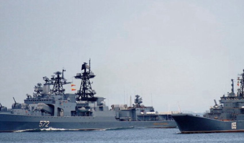 Учения азербайджанского флота