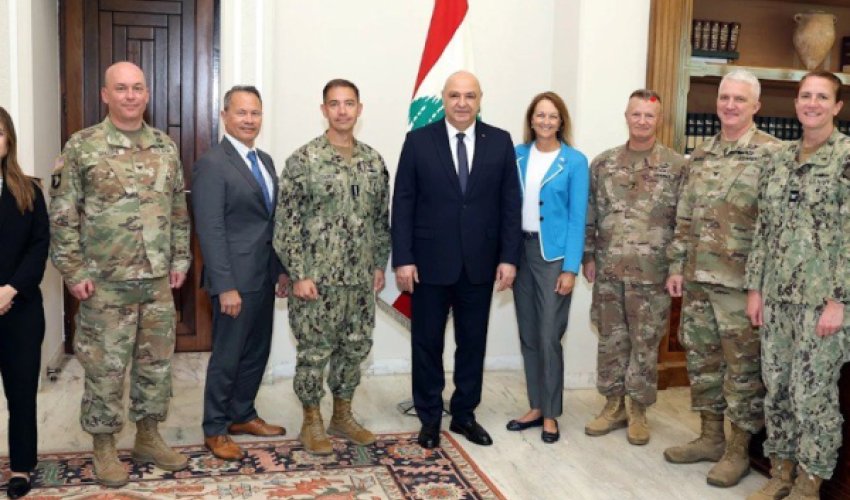 Новый глава CENTCOM прибыл в Ливан Новый глава CENTCOM прибыл в Ливан