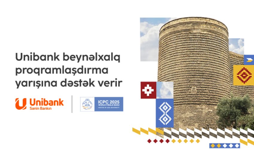 Unibank beynəlxalq proqramlaşdırma yarışına dəstək verir Unibank beynəlxalq proqramlaşdırma yarışına dəstək verir