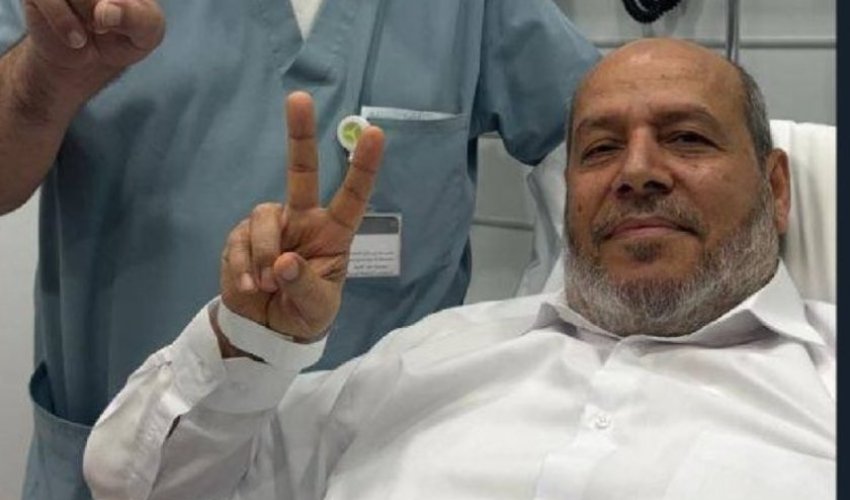 Hamas leader al-Hayya seen alive in Qatar hospital Hamas leader al-Hayya seen alive in Qatar hospital