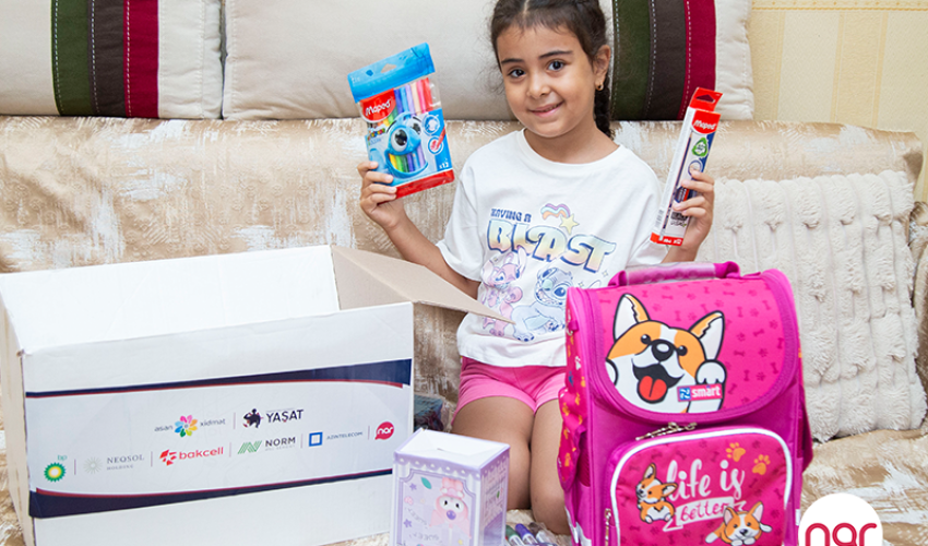 Nar and YASHAT Foundation congratulate the children of fallen heroes on the occasion of Knowledge Day
Nar and YASHAT Foundation congratulate the children of fallen heroes on the occasion of Knowledge Day