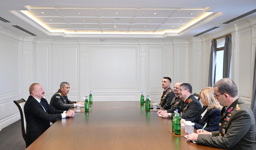 Ильхам Алиев принял в Шуше главу Генштаба Турции