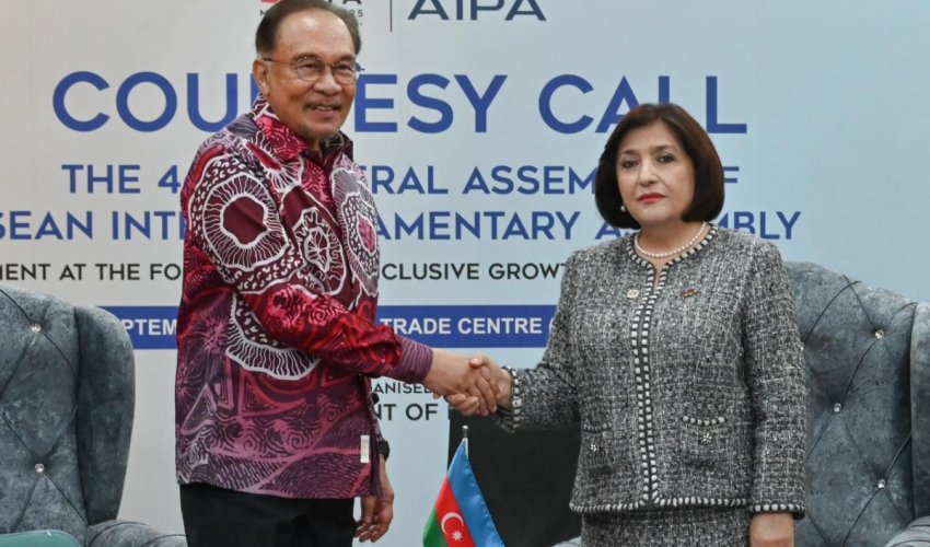 Sahiba Gafarova met with Malaysian PM