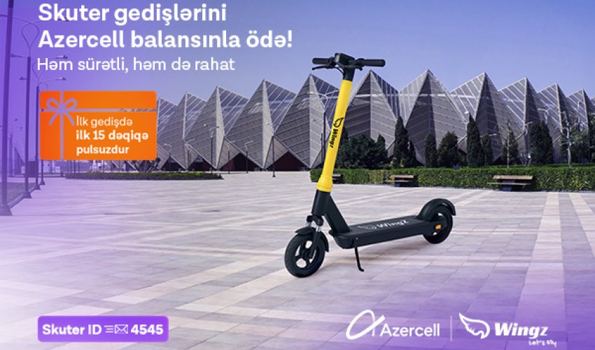 A new milestone in urban micromobility with Azercell A new milestone in urban micromobility with Azercell