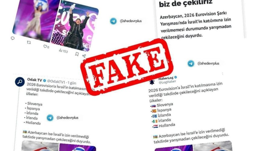 MEDİA: Против Азербайджана началась очередная дезинформационная кампания