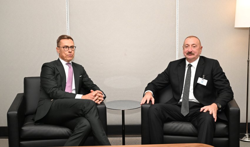 Prezident ABŞ-də görüşlər keçirib - Yenilənib Prezident ABŞ-də görüşlər keçirib - Yenilənib