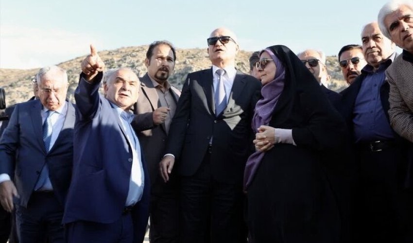 Azerbaijan’s Mustafayev reviews work on Iran’s Araz corridor