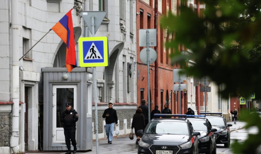 Protest in Moscow against Pashinyan’s visit
