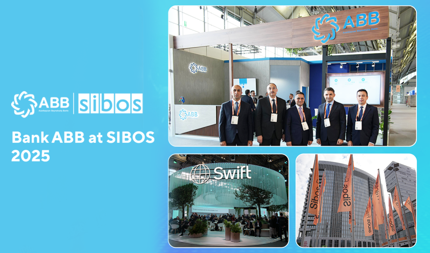 ABB SIBOS 2025 beynəlxalq konfransında! ABB SIBOS 2025 beynəlxalq konfransında!