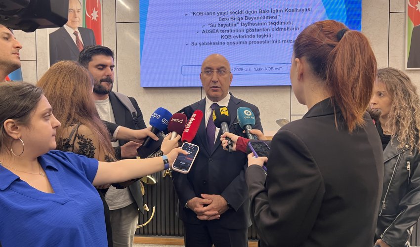 Hazırda Bakı və Abşeronda 100 mindən çox qanunsuz su istifadəçisi mövcuddur