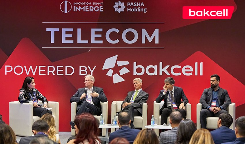 “Bakcell”in baş icraçı direktoru “INMerge” İnnovasiya Sammitində çıxış edib