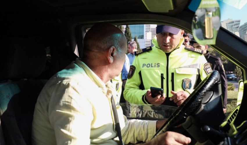 AYNA и дорожная полиция провели рейд против нелегальных перевозчиков
