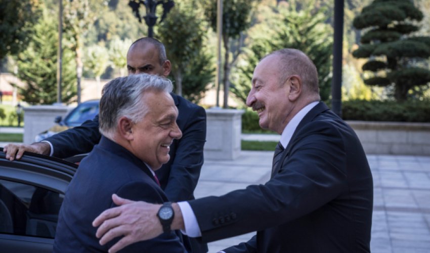 Orban shares warm message after meeting with Aliyev